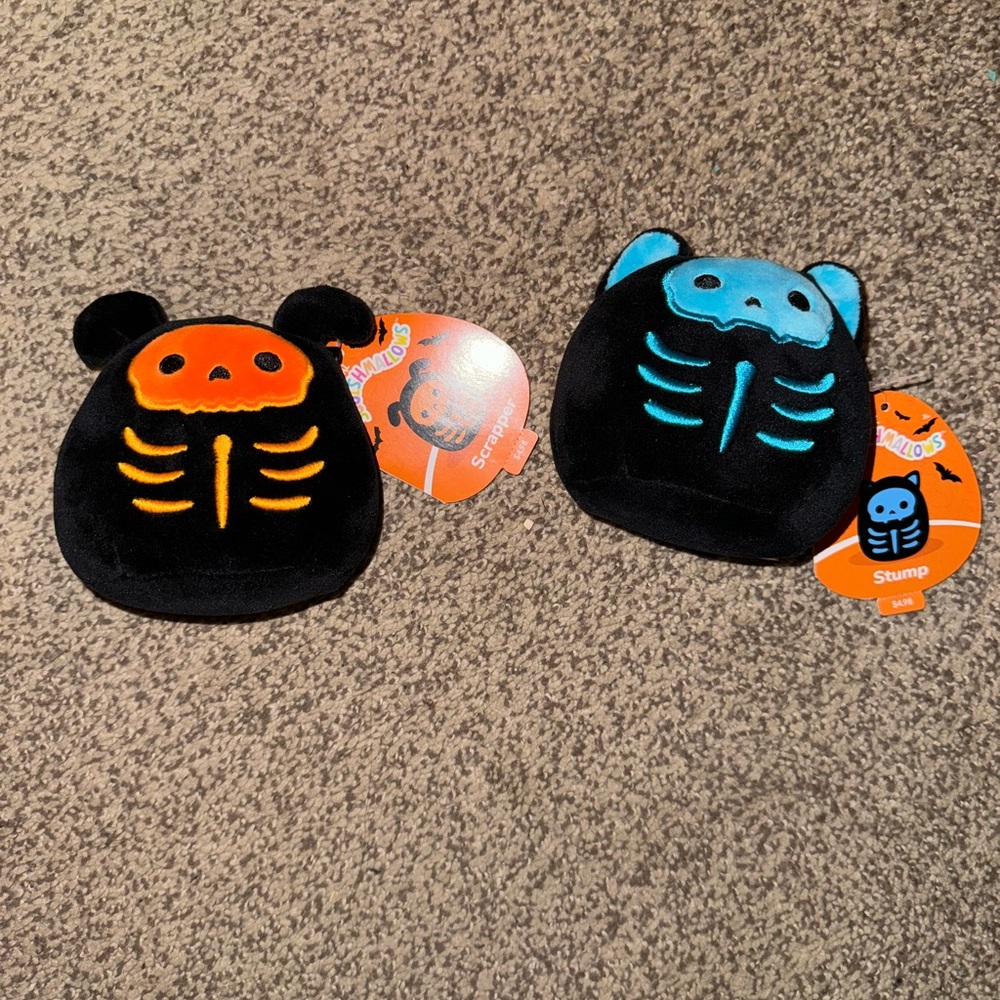 Skeleton squishmallows bundle
